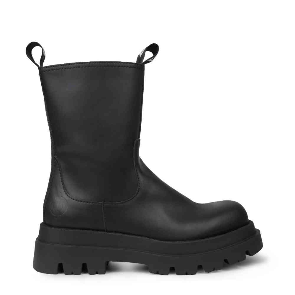 Altercore - Mabel Vegan Bottes de plateforme - Noir